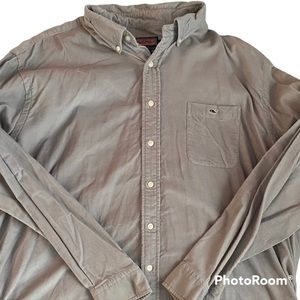 Men’s XXL gray Vineyard Vines tucker shirt